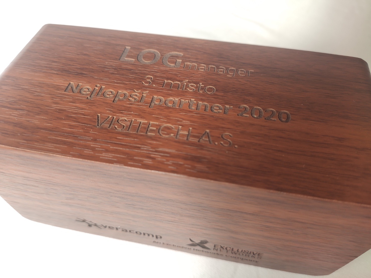 3. místo jako „LogManager partner roku 2020“.